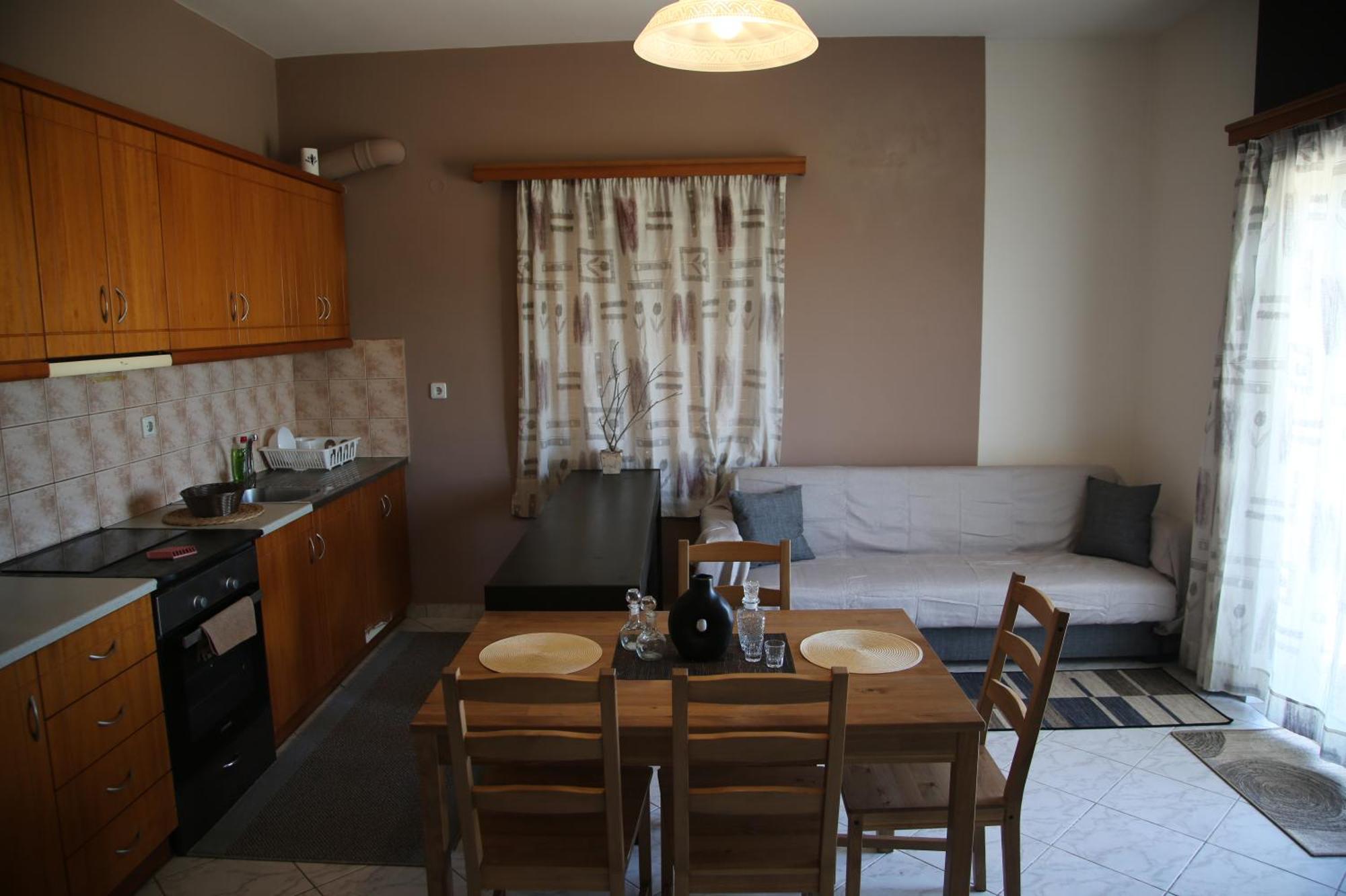 Manos Apartments コリンバリ エクステリア 写真