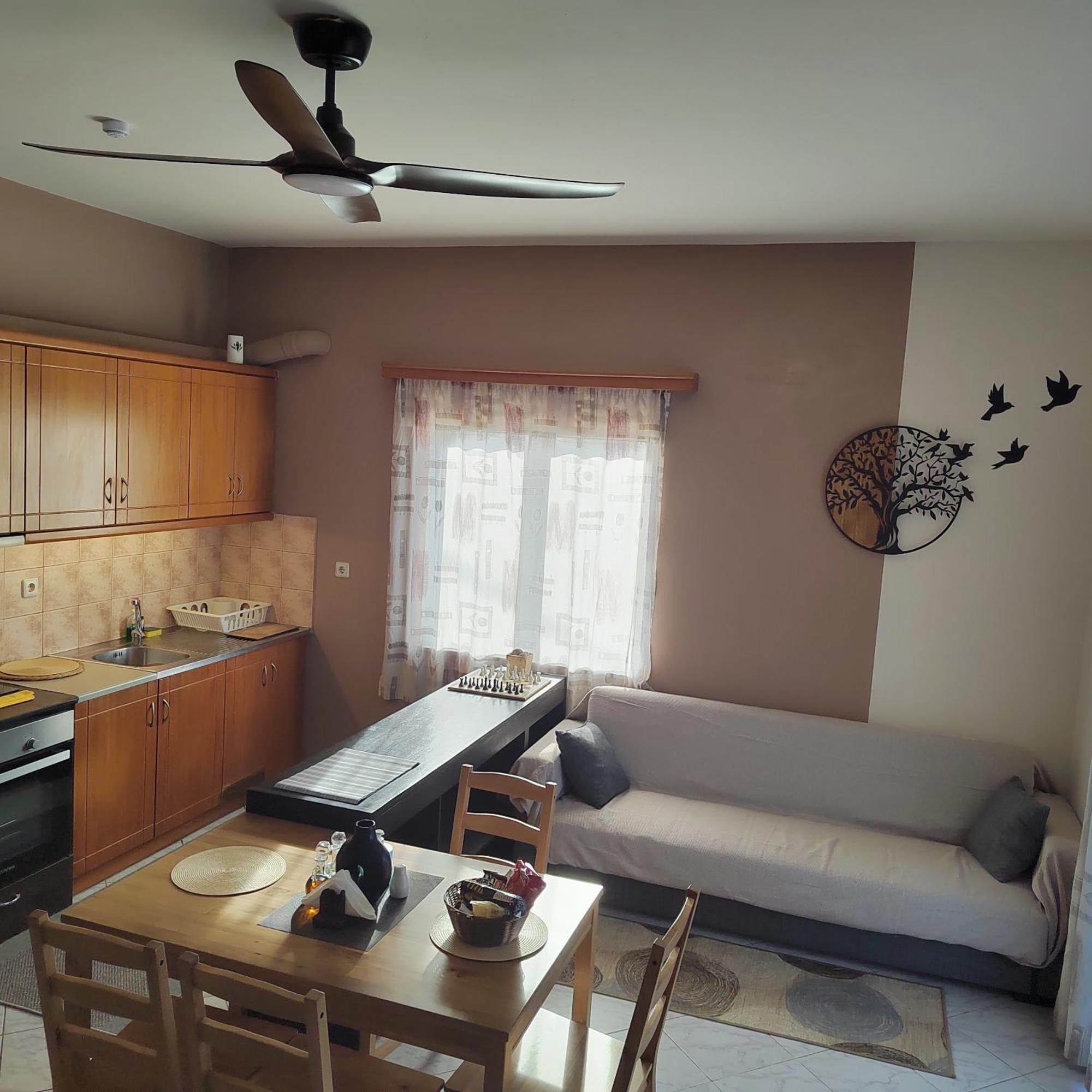 Manos Apartments コリンバリ エクステリア 写真